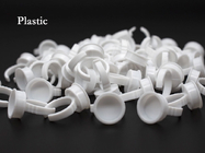 Disposable Microblading Accessories Tattoo Pigment Ring Cups Soft Silicone And Plastic Material