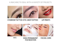 MTS Factory Price Permanent Makeup Tattoo Machine Gun Silver Aluminum Material For  Eyebrow, Face, Lips Beauty