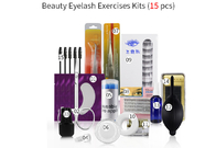 Mink Eyelash Extension Storage Kit Set Tweezers Glue Mascara Brush Tape Packaging Form Cleanser Patches Wholesale