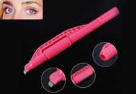 Hot sale disposable microblading pen 3D permanent makeup eyebrow lips eyeliner manual tattoo pen with 14pin blade