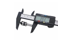 6 Inch Plastic Vernier Caliper 150mm Electronic Digital Caliper Gauge Micrometer Measuring Tool Digital Ruler