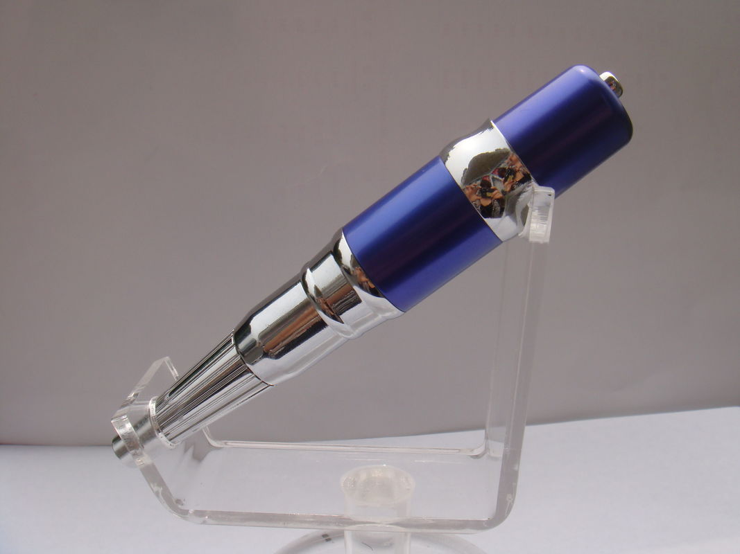 Blue Mental Shell Micropigmentation Pen Cordless Tattoo Machine For