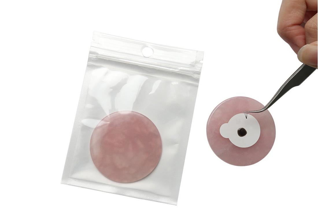 Wholesale Price Pink Jobe Stone Holder Lash Glue Adhesive Pallet Makeup Grafting Tools Accessories