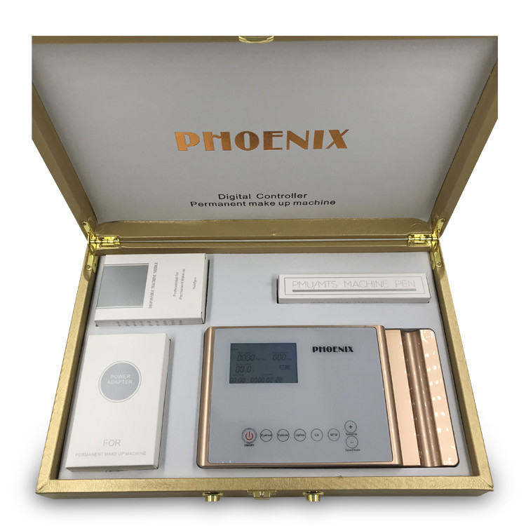 Phoenix Stainless Steel Rechargeable Touch Screen 7F SS Permanent Makeup Machine