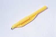 Disposable manual tattoo pen in professinal , yellow Microshading Handpiece and detachable