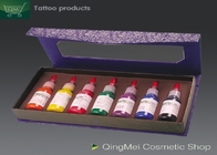 Aqua Semi Permanent Makeup Pigment Tattoo Ink , Different Colors Eyebrow Pigment Ink