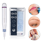 50-60Hz Digital PMU Tattoo Permanent Makeup Machine Touch Screen Sliver For Eye Art Cosmetic Kits