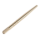 Single Side Metal Color Heavy Stainless Steel Tattoo Manual Pen For Eyebrow Shaping And Microblading