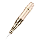 10V Gold Rotary Makeup Tattoo Machine / Semi Permanent Makeup Pen For Eyebrow And Lip