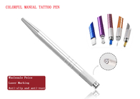 Colorful Permanent Makeup Manual Tattoo Eyebrow Pen Non Disposable Skin Safe