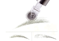 New Tattoo Semi-permanent 8MM/6MM Microblading Roller Fog Eyebrow Gear Needle, For Line Eyebrow Fog Eyebrow