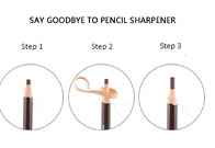 Semi-permanent Makeup Waterproof Eyebrow Liner Pencil Accessories Light / Dark Brown