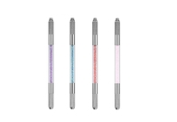 Wholesale Price Double-headed Tattoo Manual Pen Crystal Acrylic Microblading Permanent Makeup Pen for 3D Eyebrow