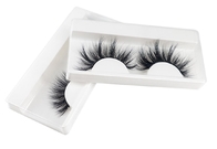 Wholesale Mink Hair 25 mm Fluffy Mink 1 pairs Eyelash Makeup Volume 3D Lashes  Natural False Eyelash Extensions