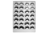 Wholesale New 25 mm Fluffy Mink 1 pairs Eyelash Makeup Volume 3D Lashes  Natural False Eyelash Extensions