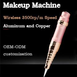 Black Semi Permanent 3R Eyebrow Tattoo Machine With Touch Screen 10