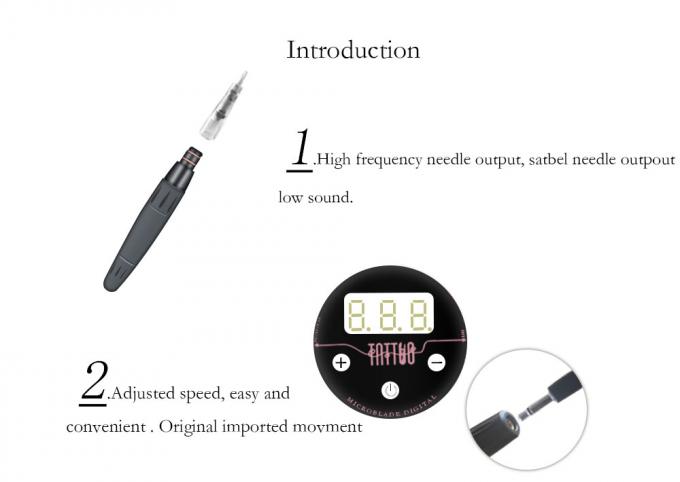 Wireless Semi Permanent Makeup Digital Tattoo Machine Pen For Lip Skin Care Microblading 9
