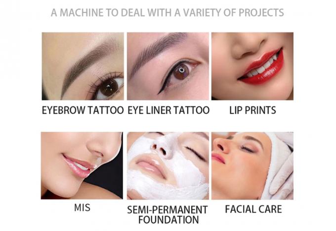 Professional Permanent Makeup Tattoo Machine For Eyebrow Lips 3
