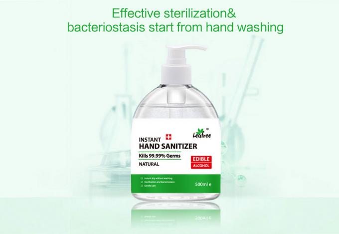 Alcohol Based Hand Sanitizer 75% Alcohol Gel 500ml Disinfectant 0