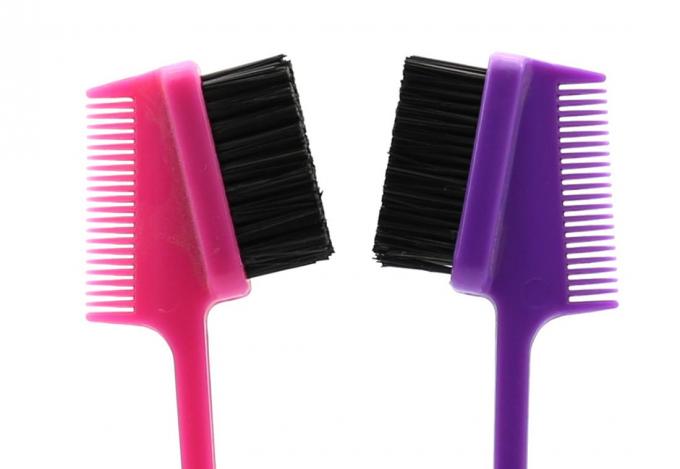 Double Sided Hair Edge Control Brushes Comb Eyebrow Brushes Wholesale Price For Beauty Makeup And Brow Tint 9