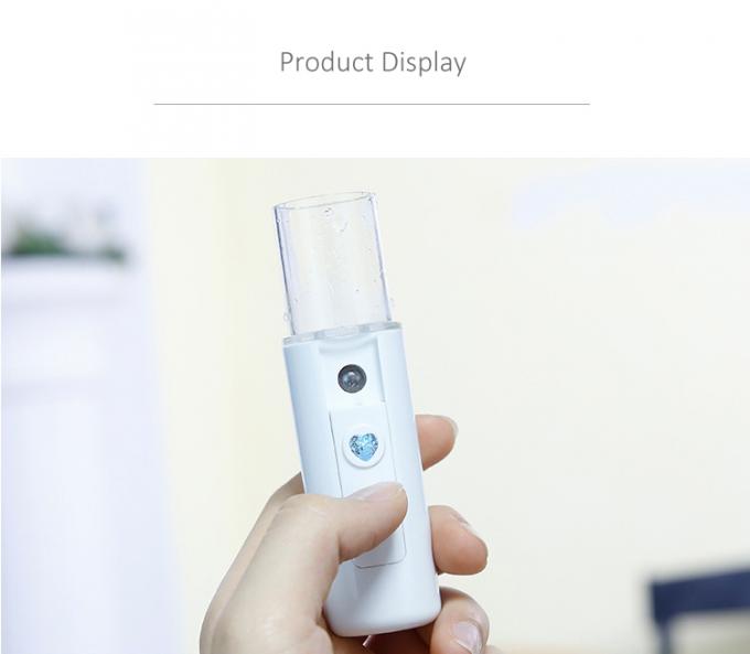 Mini Wireless Nano Facial Spray Humidifier Steamer Protable USB Rechargeable Fan cooler 4