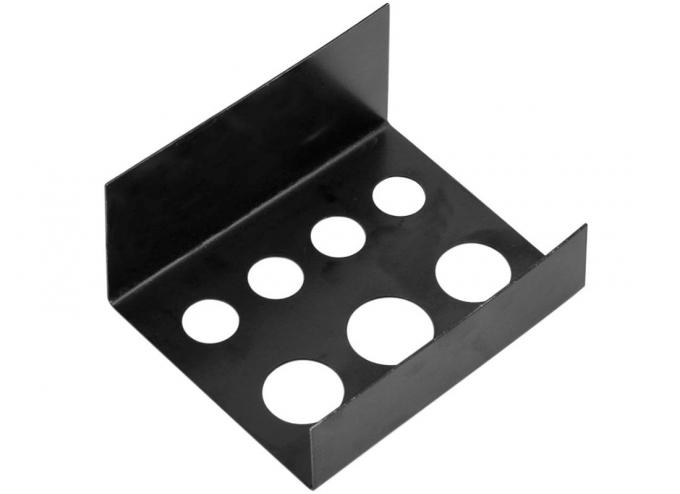 7 Holes Stainless Steel Black Permanent Makeup Tattoo Ink Cups Holder Stand For Pigment Cup Container Holder Stand 2