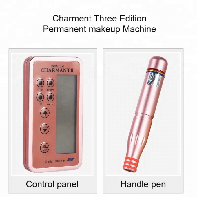 Digital Control Semi Permanent Makeup Tattoo Machine Gun Kits 0