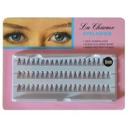 Wholesale Handmade  False Synthetic Hair Eyelash Set Lash Eyeliner Magnetic Eyelashes 60 pcs 8-12 MM Curl OEM 2
