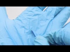 OEM Blue 0.2mm 18U Nano Microblading Needles Eyebrow Permanent Makeup Pins Manual Blade