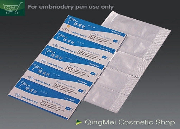 11 Pin Sharp Permanent Makeup Microblading Blades Safe Compact For Hair Stroke Eyebrows