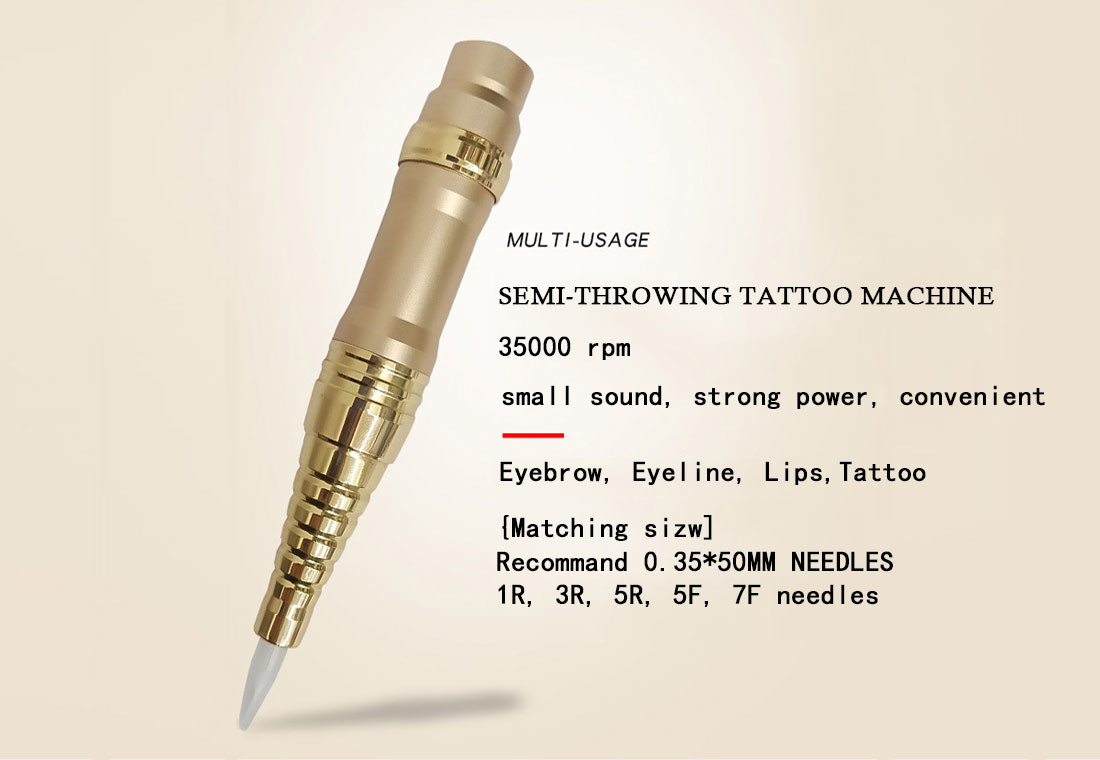 OEM Tattoo Microblading Machine Permanent MTS  Make Up Machine 35000 rpm speed Hairstroke Eyebrow