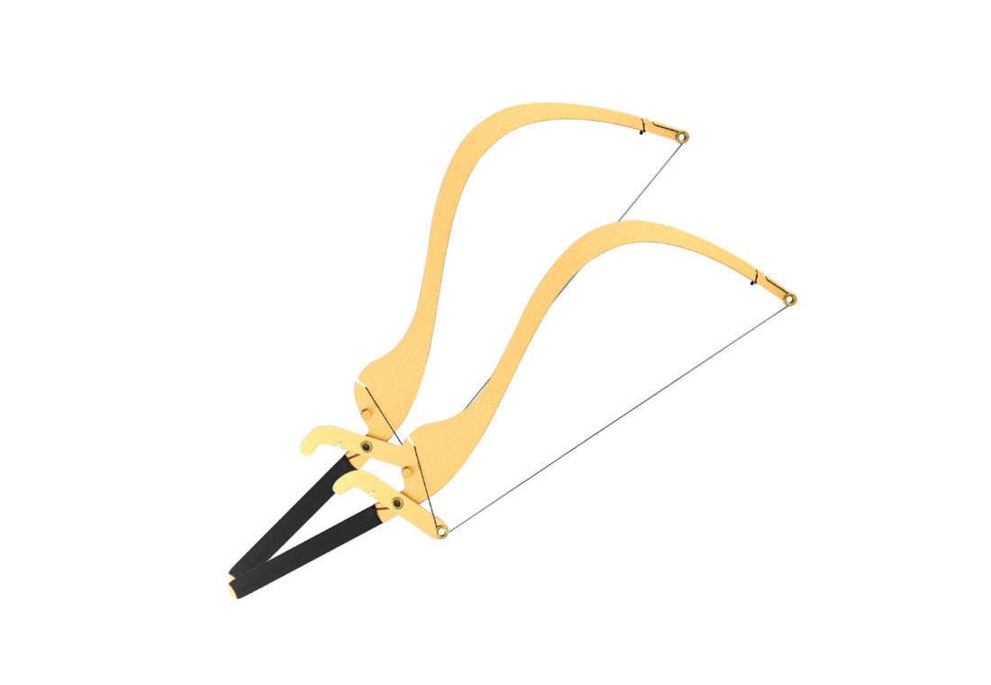 Gold/Silver Eyebrow Microblading Line Mark Ruler For Eyebrow Design