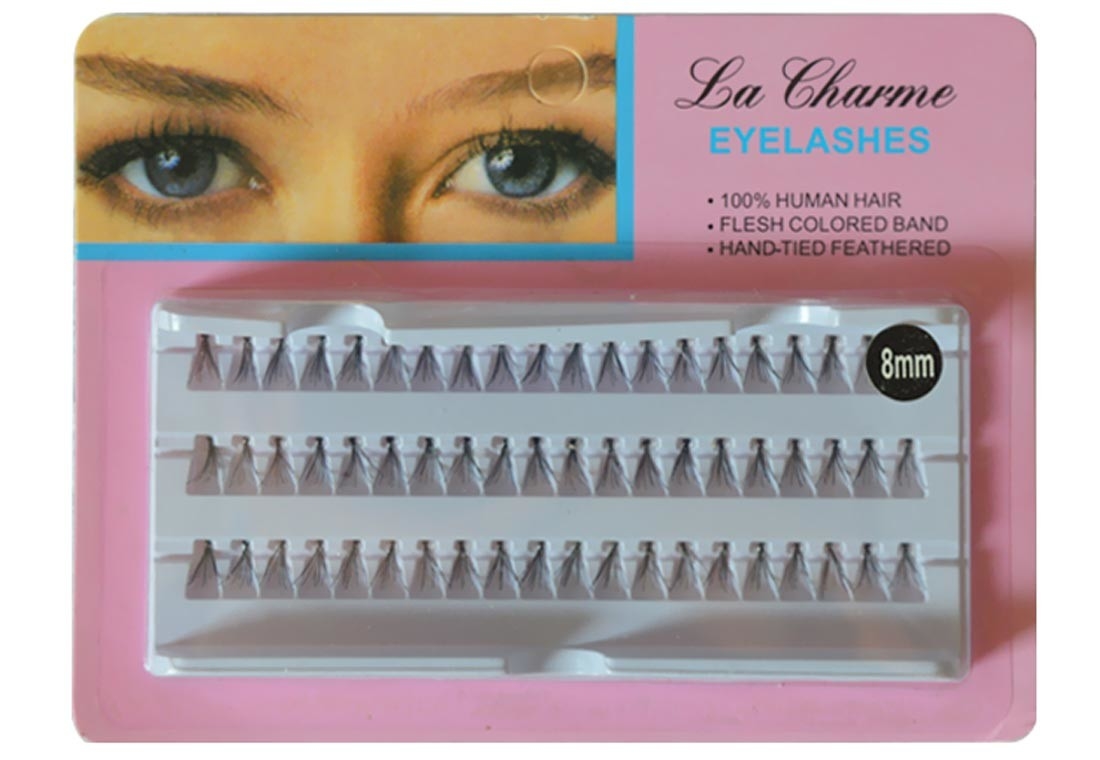 Factory Price 60pcs/Set 8/10/12 mm Lashe Black Natural Fake False Eyelash Long Cluster Eyelash Extension Makeup
