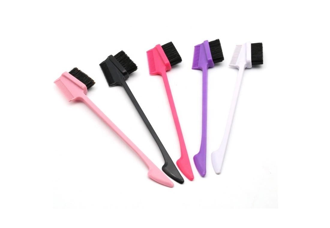 Double Side Edge Comb Beauty Hair Styling Brush Salon Hairdressing ...