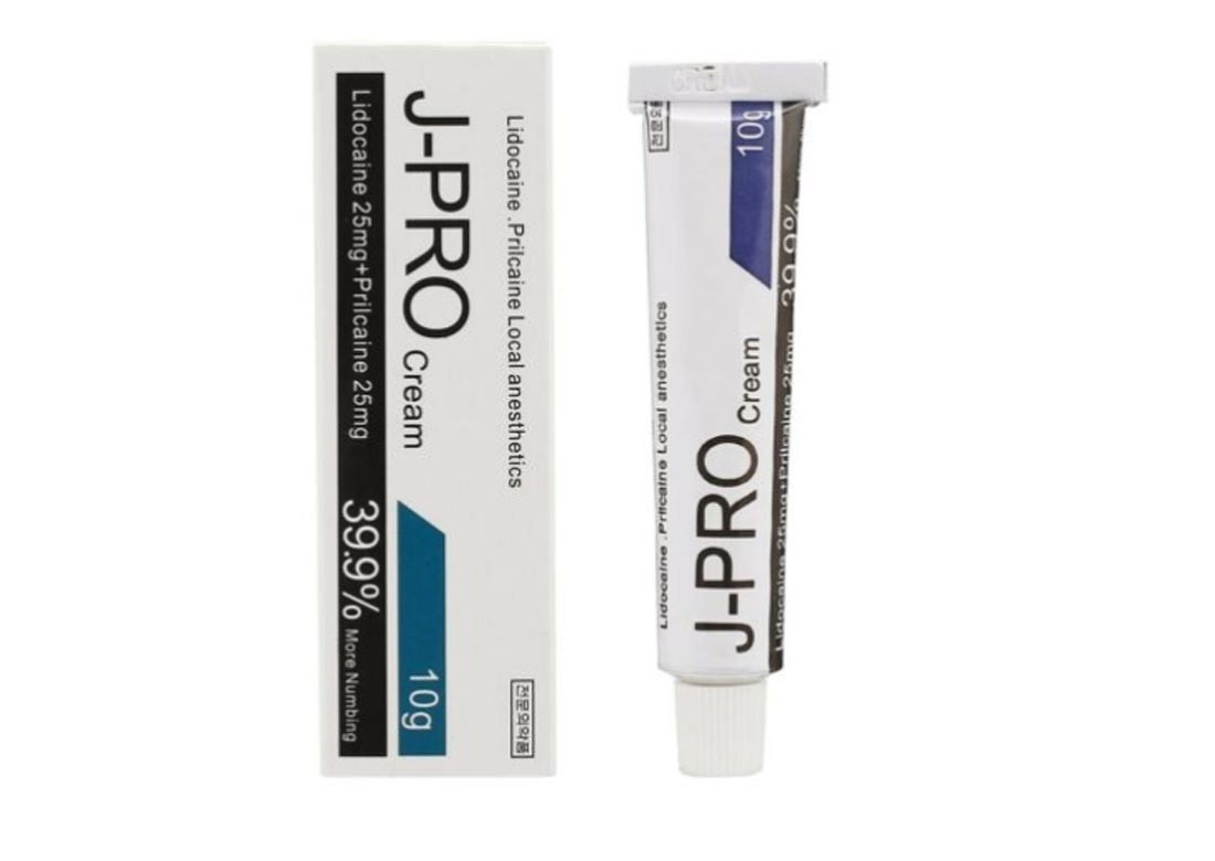 J-PRO 39.9% Numbing Tattoo Lidocaine Cream 10g Body Anesthetic Fast Semi Permanent Skin The Best Numbing cream