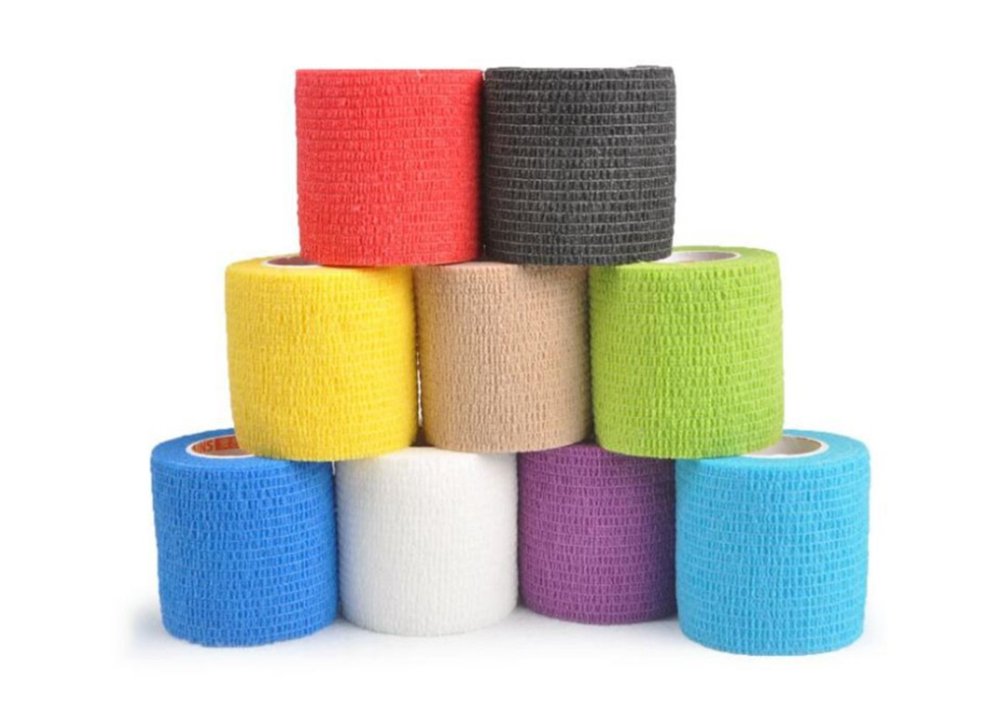 Gauze Tattoo Self Adhesive Cohesive Disposable Tattoo Grips Cover