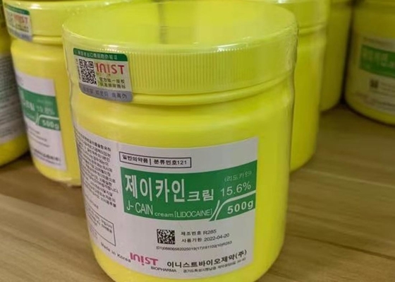 Korea J-CAIN 15.6% 10.56% 25.8% Face Anesthetic Cream