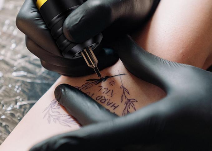 10000Rpm Lack Permenent Makeup Tattoo Pen Aluminium Alloy Material 4