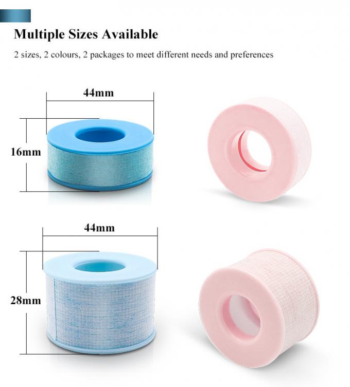 Security Seal Self Adhesive Body Wave Tape 2Pcs Pack Skin Friendly Silicone Gel Material Hair Eyelash Extensions 1