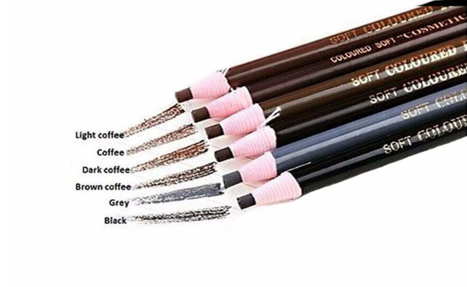 Eyebrow Pencil Long Lasting Waterproof Cosmetic Permanent Makeup Accessories 5