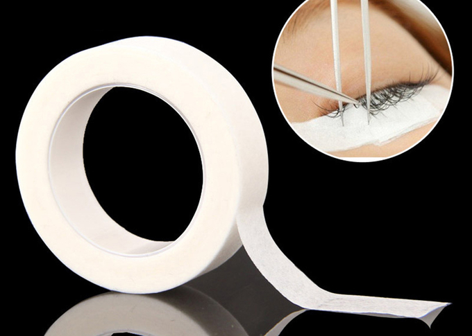 White Micropore Non-Toxic Non Woven Tape For Eyelash Grafting Extension 2
