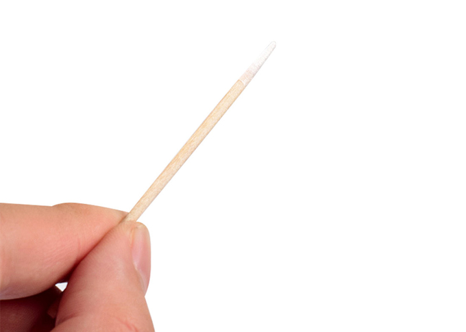 Wooden Handle Pointed Cotton Swabs Microblading Cotton Swabs Pointed Tip 1
